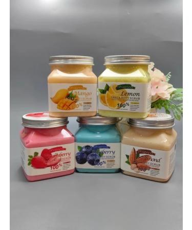 Fruit body scrub with lemon - Buy Online on GoSupps.com