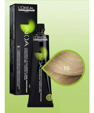 L'Oreal Professionnel Hair dye stable inoa ods2 tone 10 60 ml