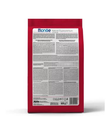 MONGE Mini Adult food for dogs of small species with chicken 800 grams - Buy Online on GoSupps.com