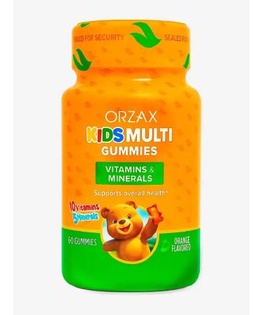 Orzax Vitamins for children multivitamins 4+ - Buy Online on GoSupps.com