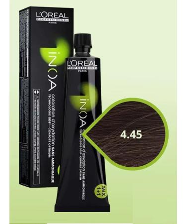 L'Oreal Professionnel Hair dye is persistent Inoa Ods2 tone 4.45 60 ml - Buy Online on GoSupps.com