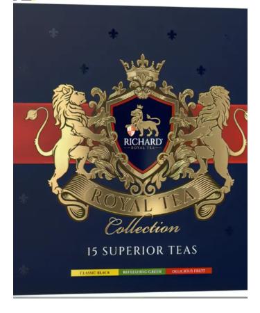 Richard Royal Tea Collection Assortment 120 sshetes in UP