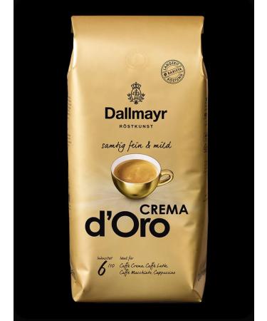 dallmayr Crema d'Ooro coffee 1000 gr - Buy Online on GoSupps.com