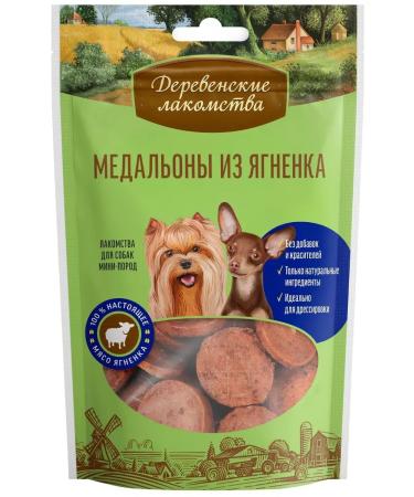 Country delicacies A treat for dogs of small breeds focal medallions 55 g