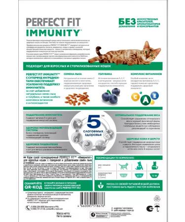 PERFECT FIT Cat food 1.1 kg - Buy Online on GoSupps.com