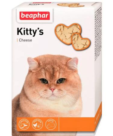 beaphar Kitty's + Cheese additive for cats with a taste of cheese 180 tab