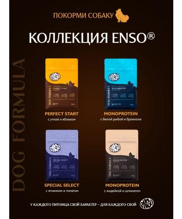 Enso Dry food for puppies of small breeds with a duck 0.4 kg - Buy Online on GoSupps.com