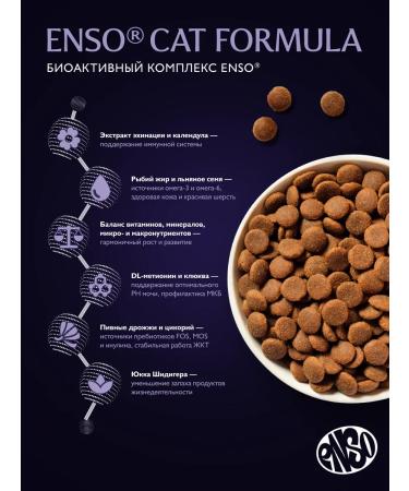 Enso Dry food for kittens with lamb 0.35kg - Buy Online on GoSupps.com