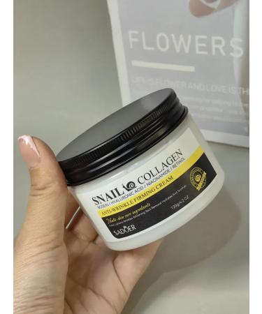 Face creams Facial cream with mucin snail anti -aging collagen 120g - Buy Online on GoSupps.com