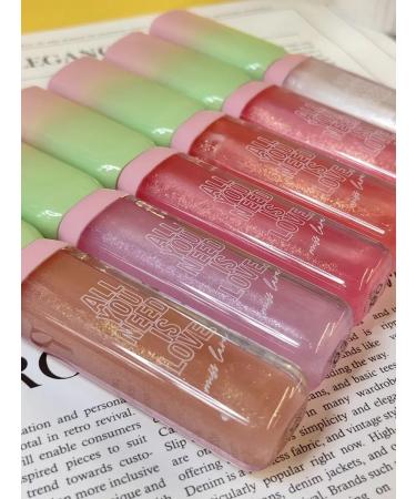 Lip glosses Lip gloss in a set of 6 pcs IS LOVE
