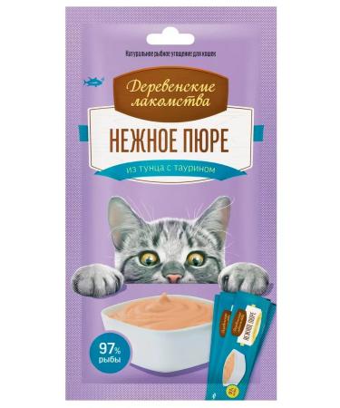 Country delicacies Cat a treat puree from tunets 40 g