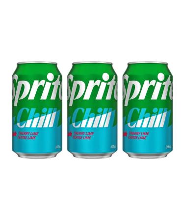 Sprite Charged drink Chill Cherry Lime 3 pcs 355 ml