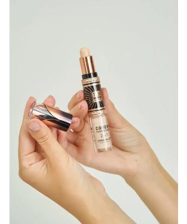 ASSI si Concealer Corrector for Facial Facial 2 in 1 set 2 pcs tone 01 - Buy Online on GoSupps.com