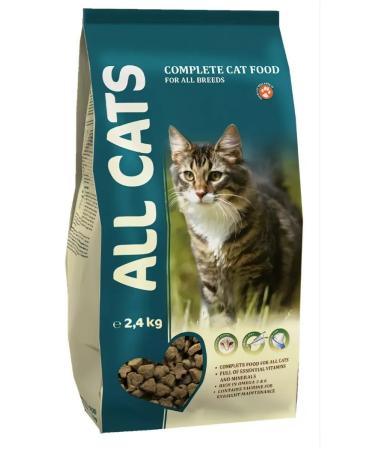 ALL CATS Dry food for cats complete 2.4kg - Buy Online on GoSupps.com