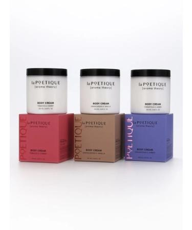 laPOETIQUE Perfumed hand and body cream sandalwood and vanilla - Buy Online on GoSupps.com