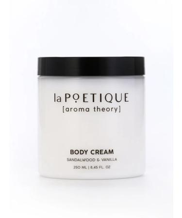 laPOETIQUE Perfumed hand and body cream sandalwood and vanilla - Buy Online on GoSupps.com