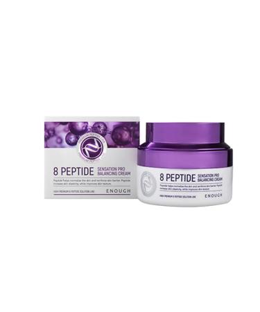 ENOUGH Anti -aging cream based on 8 peptides 50ml - Buy Online on GoSupps.com