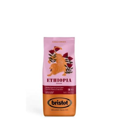 Bristol Ethiopia coffee in grains 225 g - Buy Online on GoSupps.com