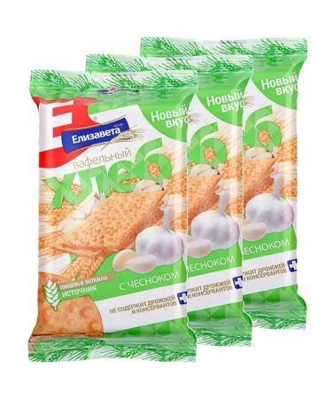 Elizabeth Crushing breads with garlic 3 80g