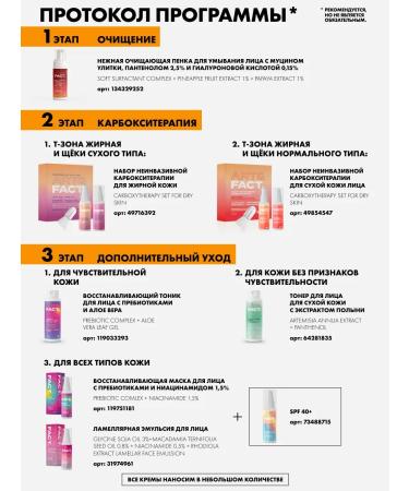 ART&FACT Carboxitherapy set for dry skin - Buy Online on GoSupps.com
