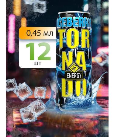 Tornado Energy Tornado Iceberry Energy drink 0.45l x 12pcs