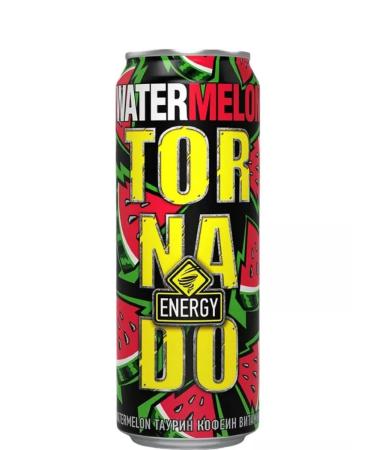 Tornado Energy Tornado Watermelon 0.45l x 12pcs Energy - Buy Online on GoSupps.com