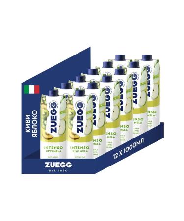 Zuegg Drinking drinking kiwi and apple 12pc x 1 l - Buy Online on GoSupps.com