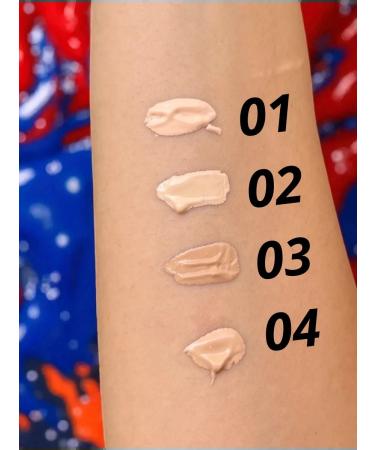 LuNa Cosmetics Ever Beauty Tonal Cream with vitamin C and SPF 50+ 04 - Buy Online on GoSupps.com