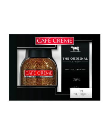 CAFE CREME Set of gift coffee 90g and chocolate 90 g