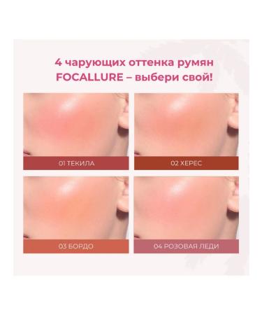 Focallure Blush liquid Hangover Red Wine Blusher tone B02 sherry 5 g - Buy Online on GoSupps.com