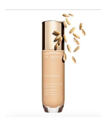 Clarins Sustainable tonal cream Everlasting Foundation 101W - Buy Online on GoSupps.com