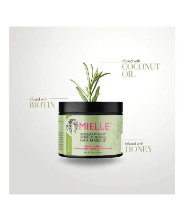 Mielle Strengthening hair mask with rosemary and mint 340 ml