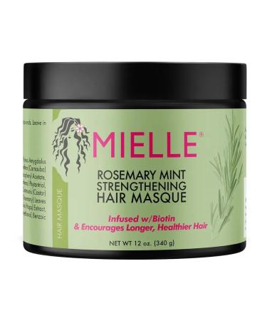 Mielle Strengthening hair mask with rosemary and mint 340 ml - Buy Online on GoSupps.com