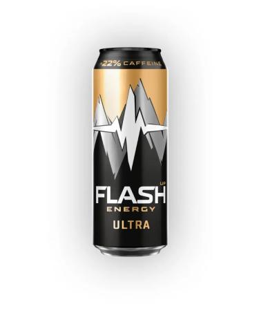 Flash Up Energy Energy drink 6 pcs x 0.45 l - Buy Online on GoSupps.com