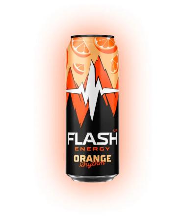 Flash Up Energy Energy drink 11 pcs x 0.45 l - Buy Online on GoSupps.com