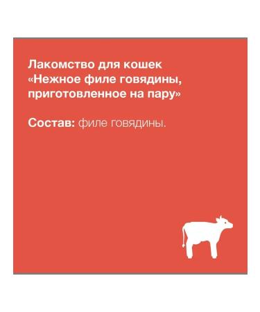 Organix Tender beef fillet for cats 25g - Buy Online on GoSupps.com