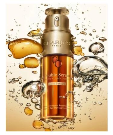 Clarins Anti -aging serum with a light texture DOBLE SERUM 50ml