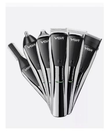 Multifunctional trimmer 6V1 for face and body care