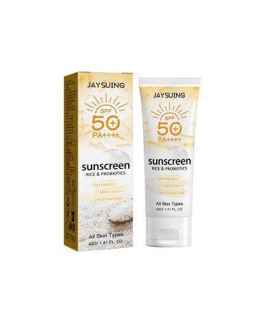 Organic sunscreen with probiotics and rice - Buy Online on GoSupps.com