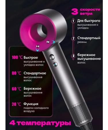 SCH NEX Hair hair dryer Powerful with nozzles 5 in 1 - Buy Online on GoSupps.com