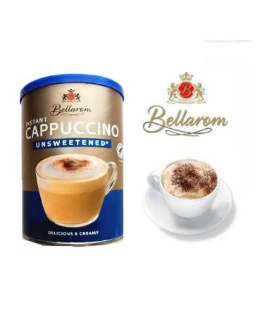 Bellarom Coffee fast -deciduous CAPPUCCINO UNSWEETEENED 200 grams - Buy Online on GoSupps.com