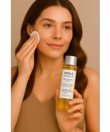 MISSHA Facial toner Vita C Plus for skin radiance with vitamin C - Buy Online on GoSupps.com