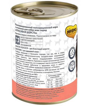 Mnyams Dog food 400 g 12 pcs - Buy Online on GoSupps.com