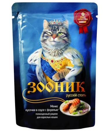 Zoonik Cat food 85 g 24 pcs