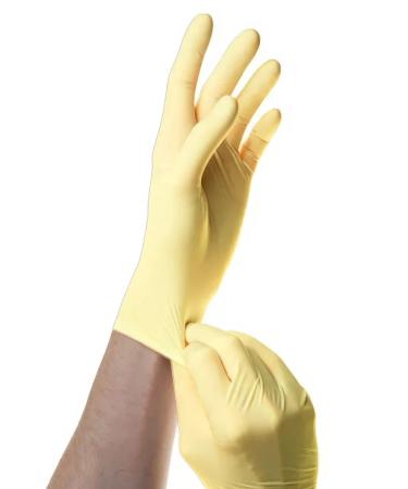 SFM Gloves viewing latex non -puddered size m 50 pairs - Buy Online on GoSupps.com