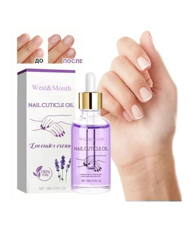 West & Month oil to strengthen the cuticle of nails