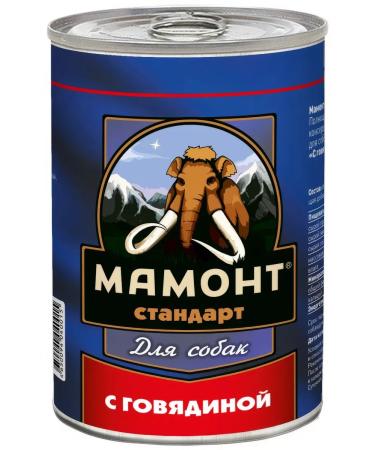 MAMMOTH Dog feed 970 g 6 pcs