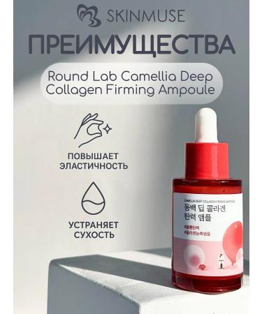 round lab Strengthening collagen ampoule with camellia - Buy Online on GoSupps.com
