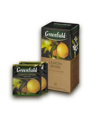 Black Greenfield Lemon Spark in bags 25 pcs - Buy Online on GoSupps.com