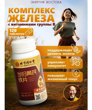 Iron complex with group B vitamins